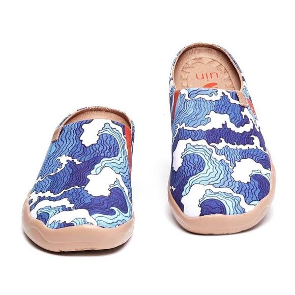 UIN Men\'s Slipper Comfort Mules Walking Casual Slip Ons Shoes (Wave Slipper) main image 6